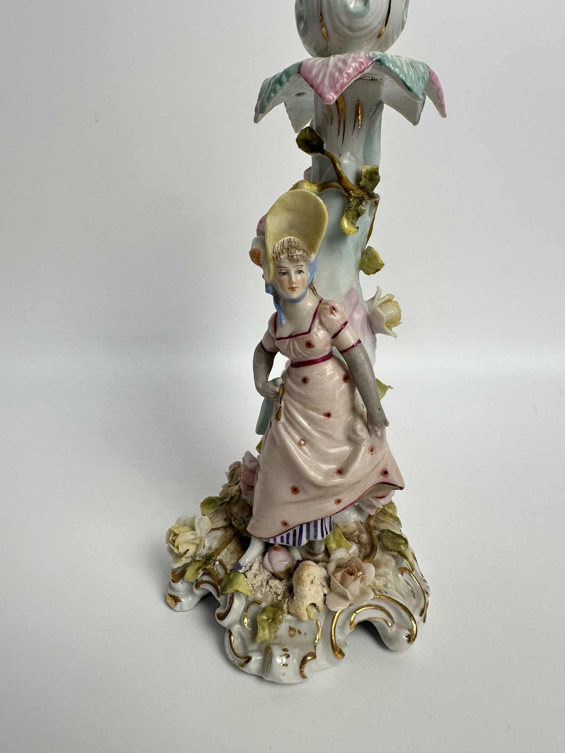 Ancien bougeoir en porcelaine Germany – Image 3