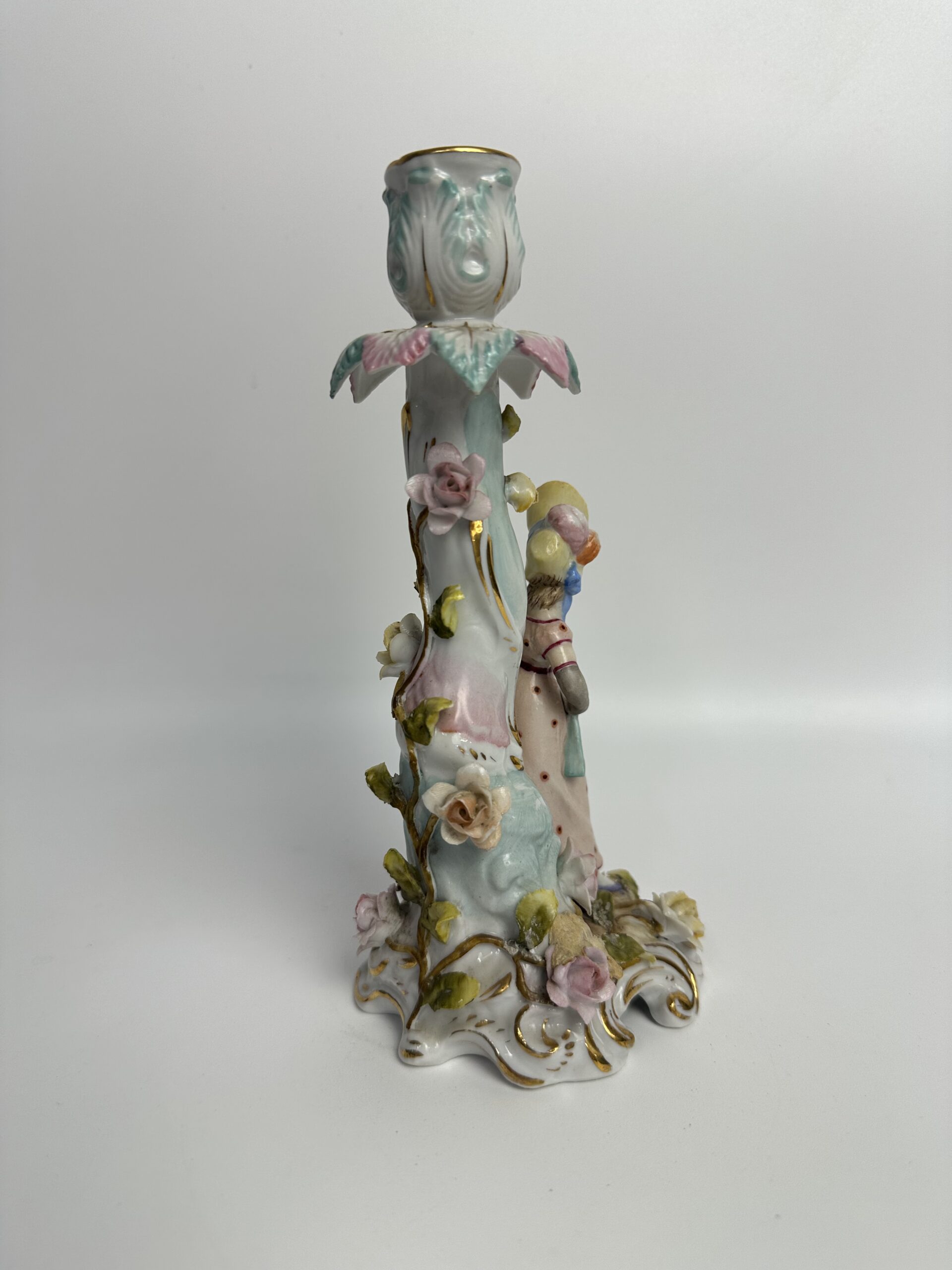 Ancien bougeoir en porcelaine Germany – Image 6