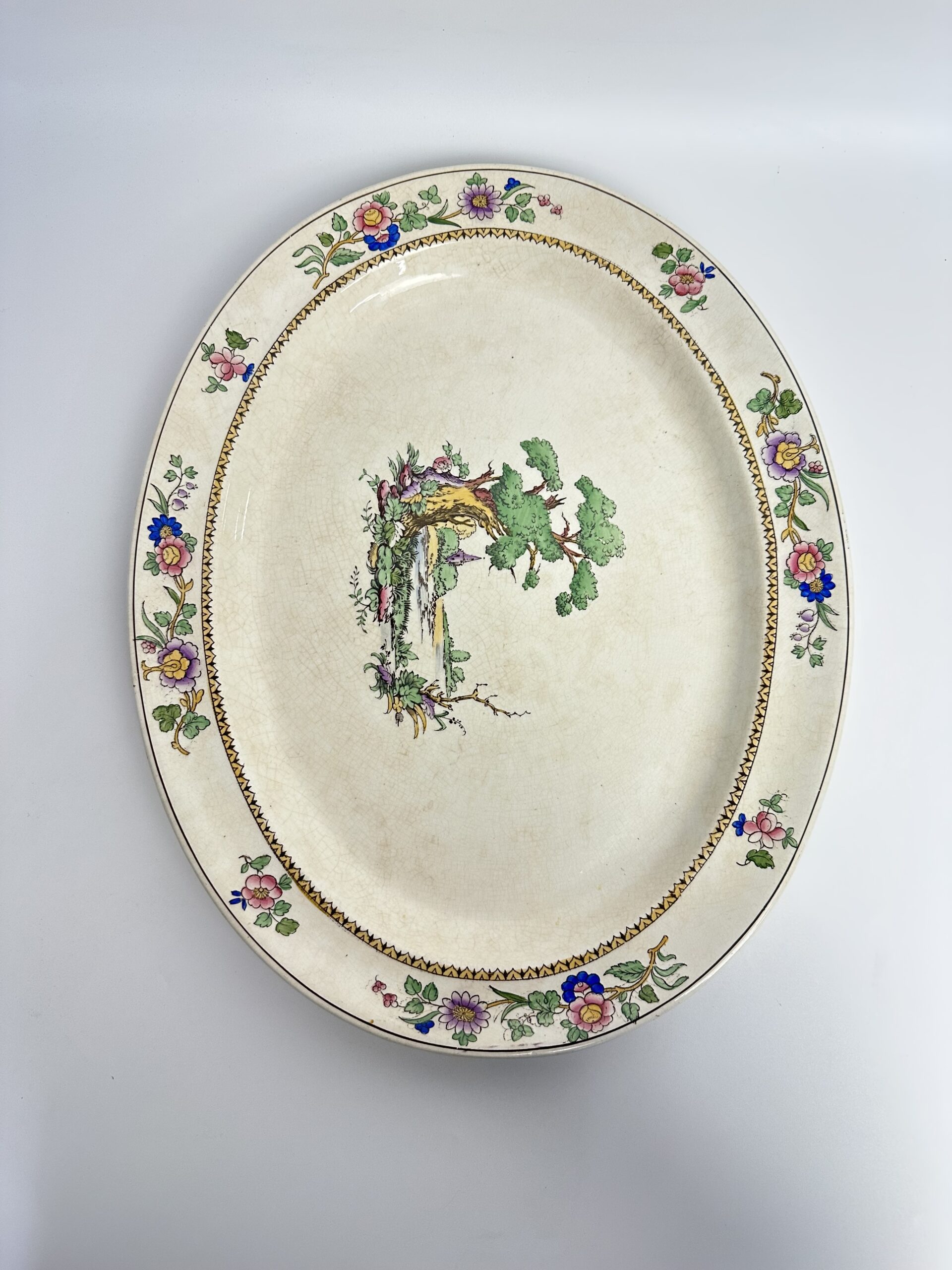 Plat de service Booths Silicon China England Terre de Fer – Image 2