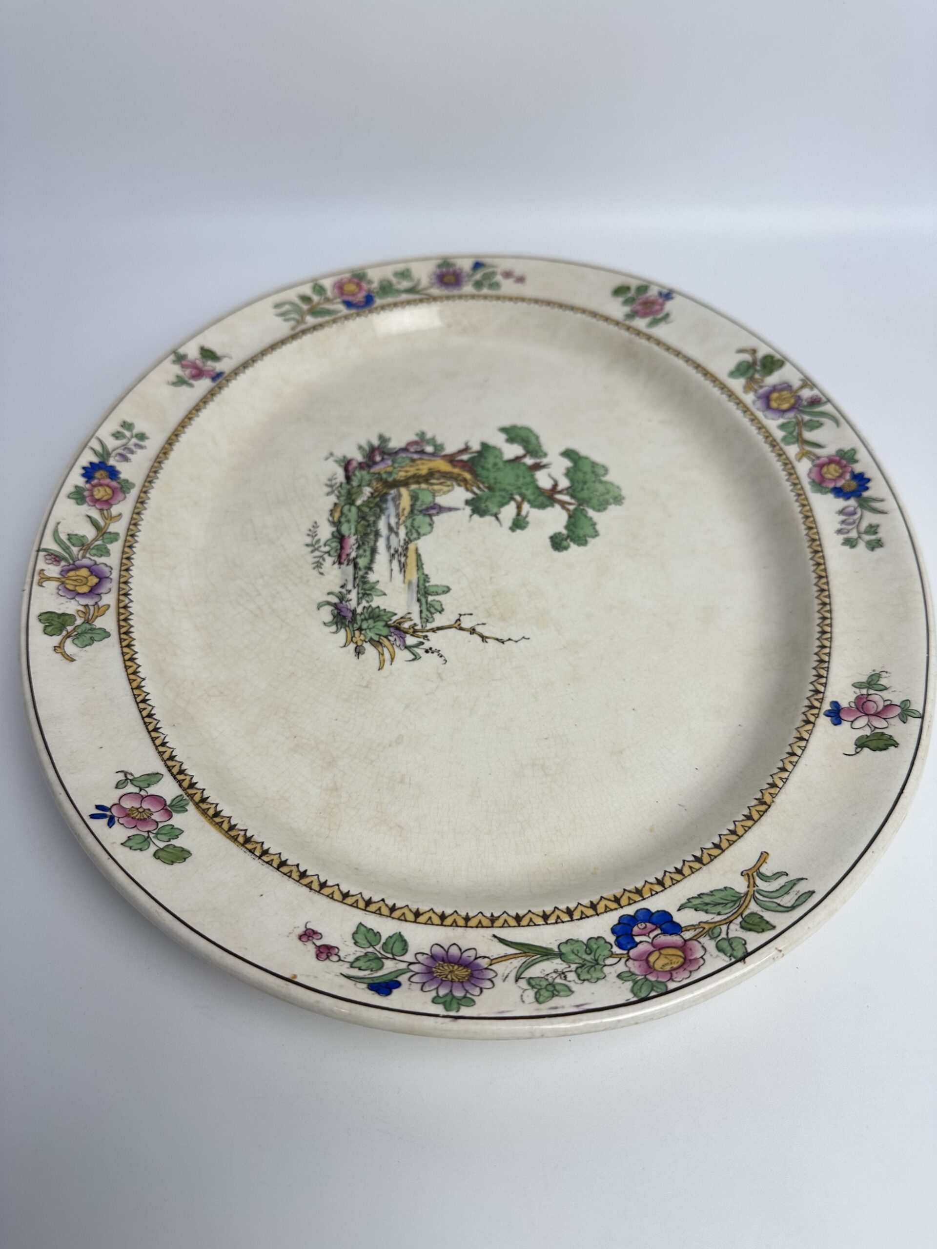 Plat de service Booths Silicon China England Terre de Fer – Image 7