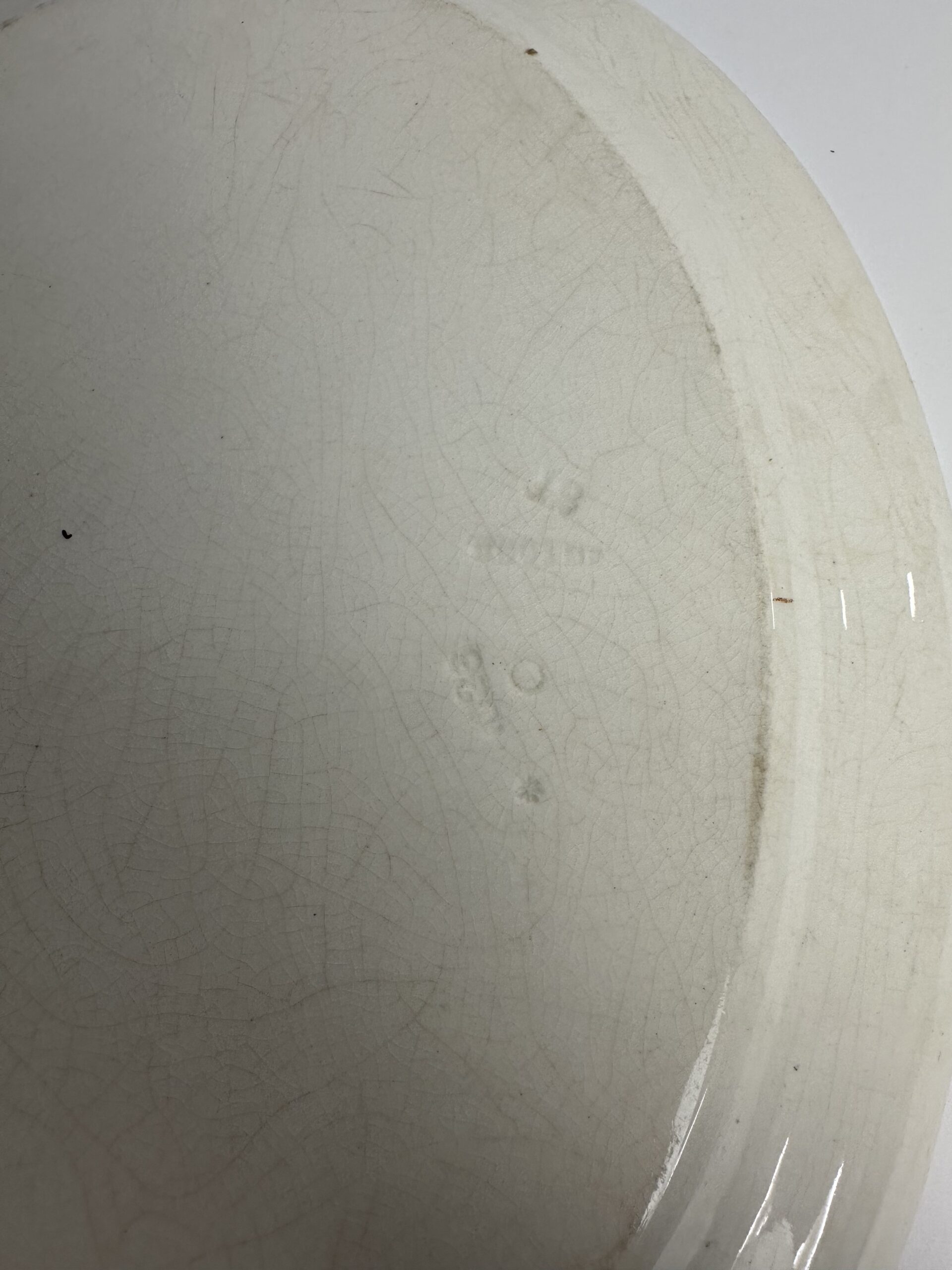 Plat de service Booths Silicon China England Terre de Fer – Image 9