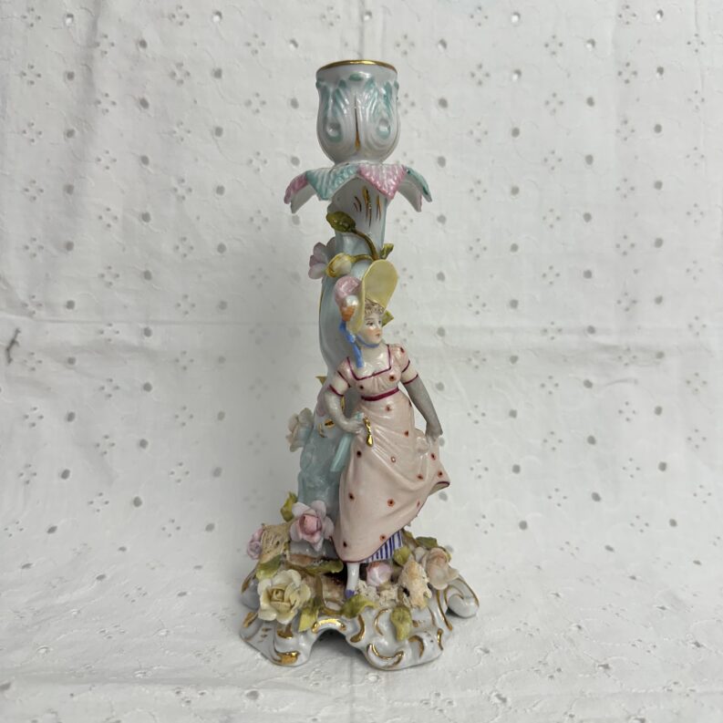 Ancien bougeoir en porcelaine Germany