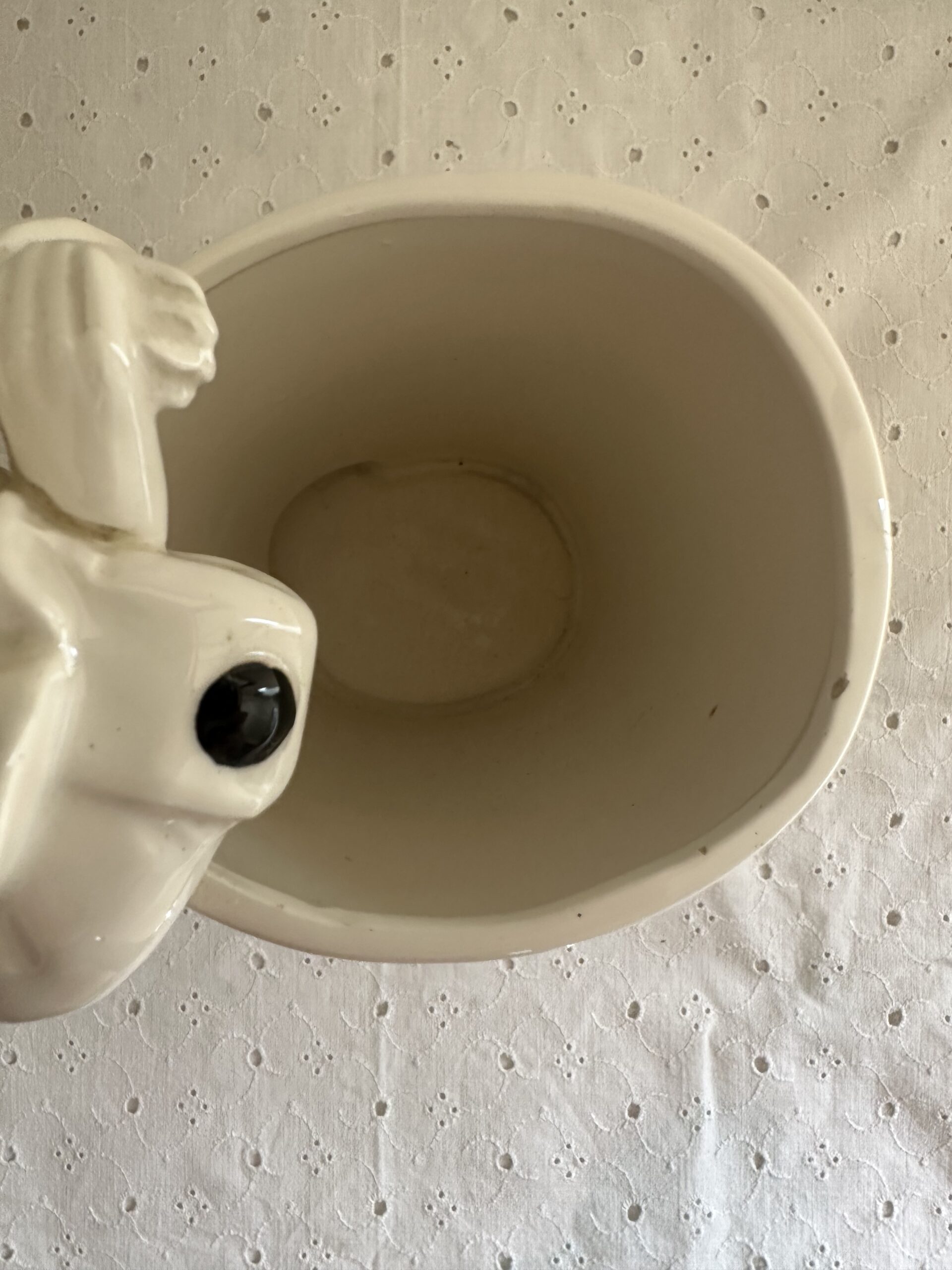 Vase ou pot à crayons Pierrot vintage – Image 6