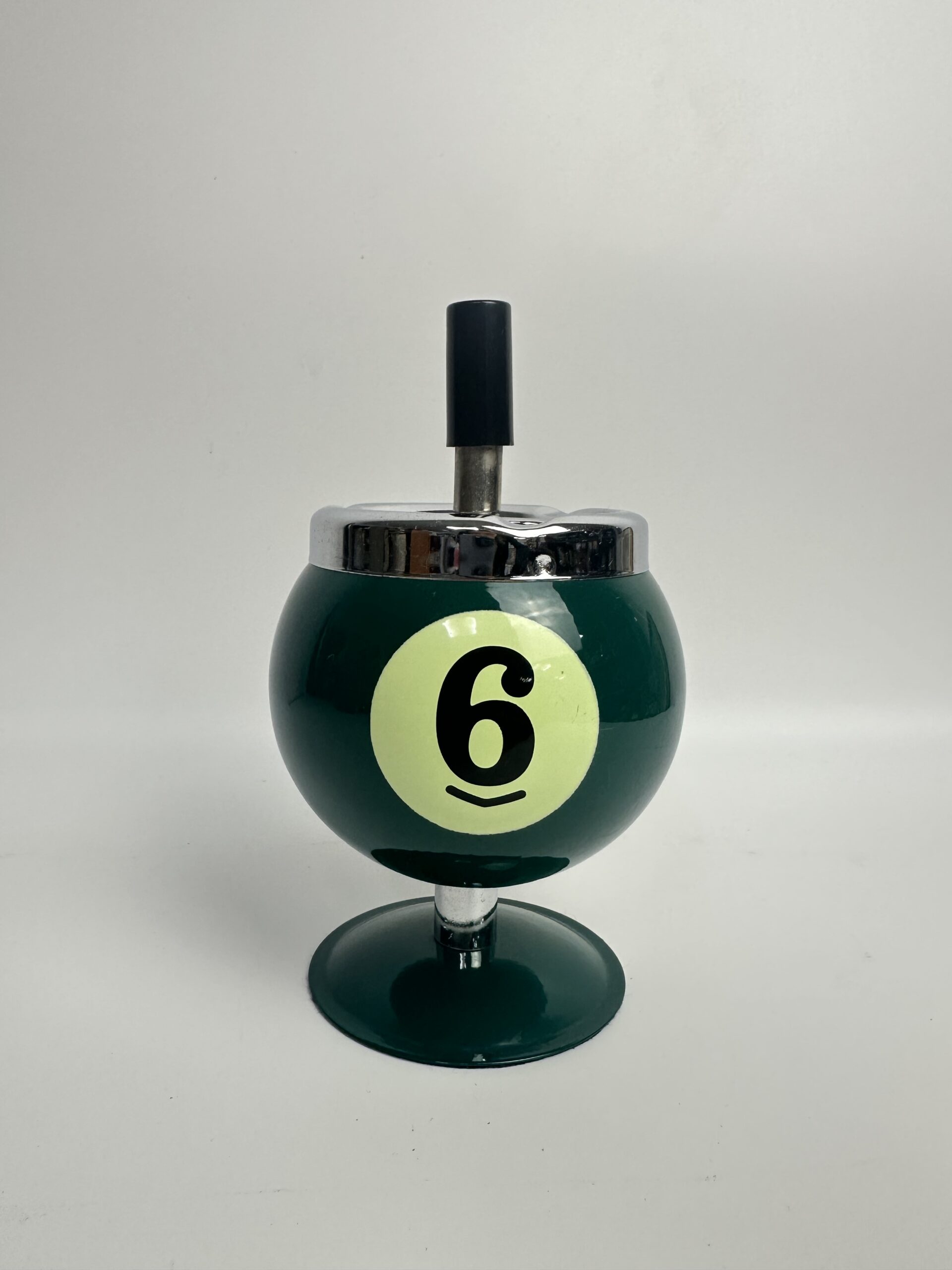 Cendrier boule de billard vintage – Image 2