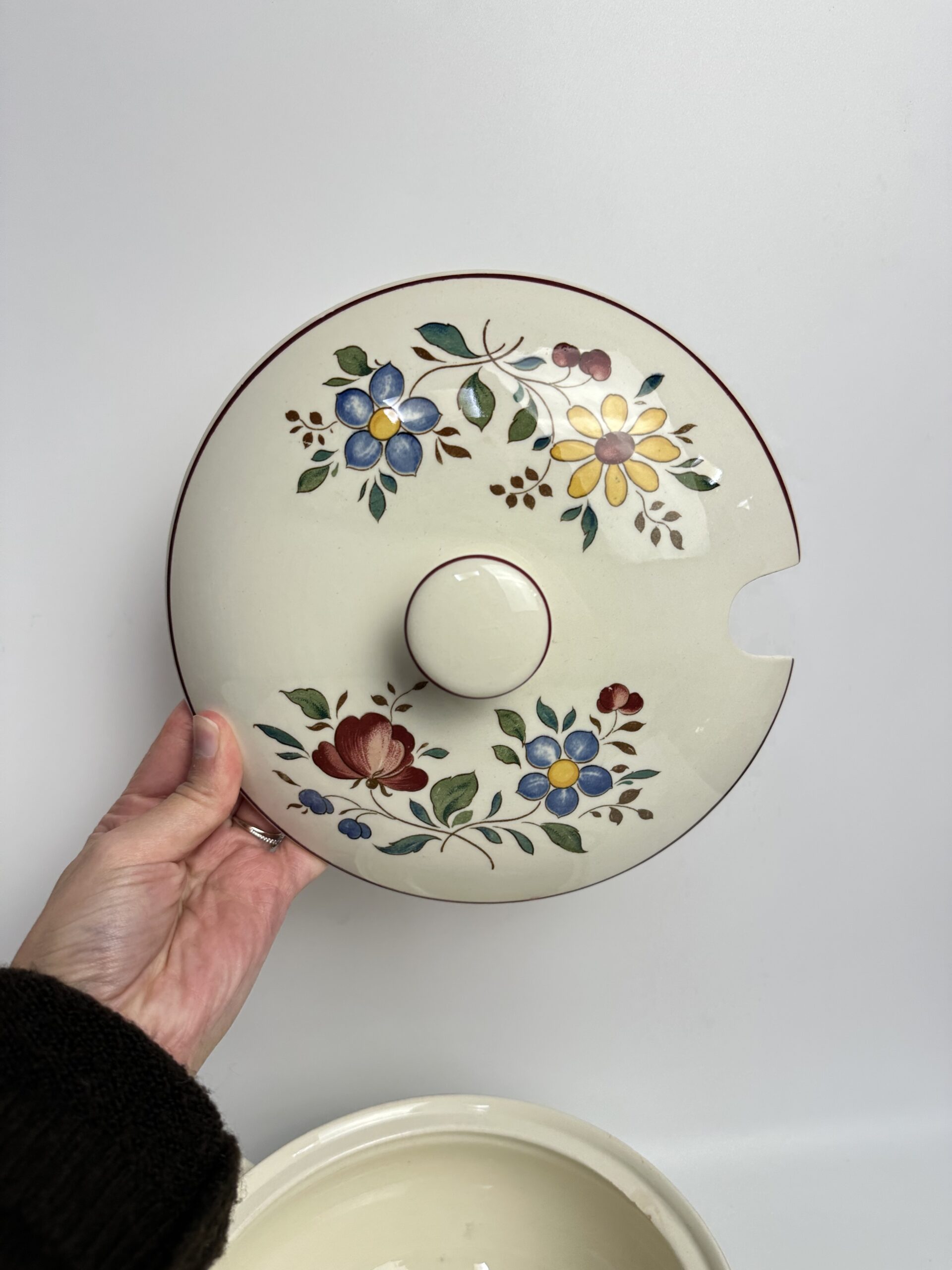 Soupière Lyon Villeroy et Boch fleurie – Image 5