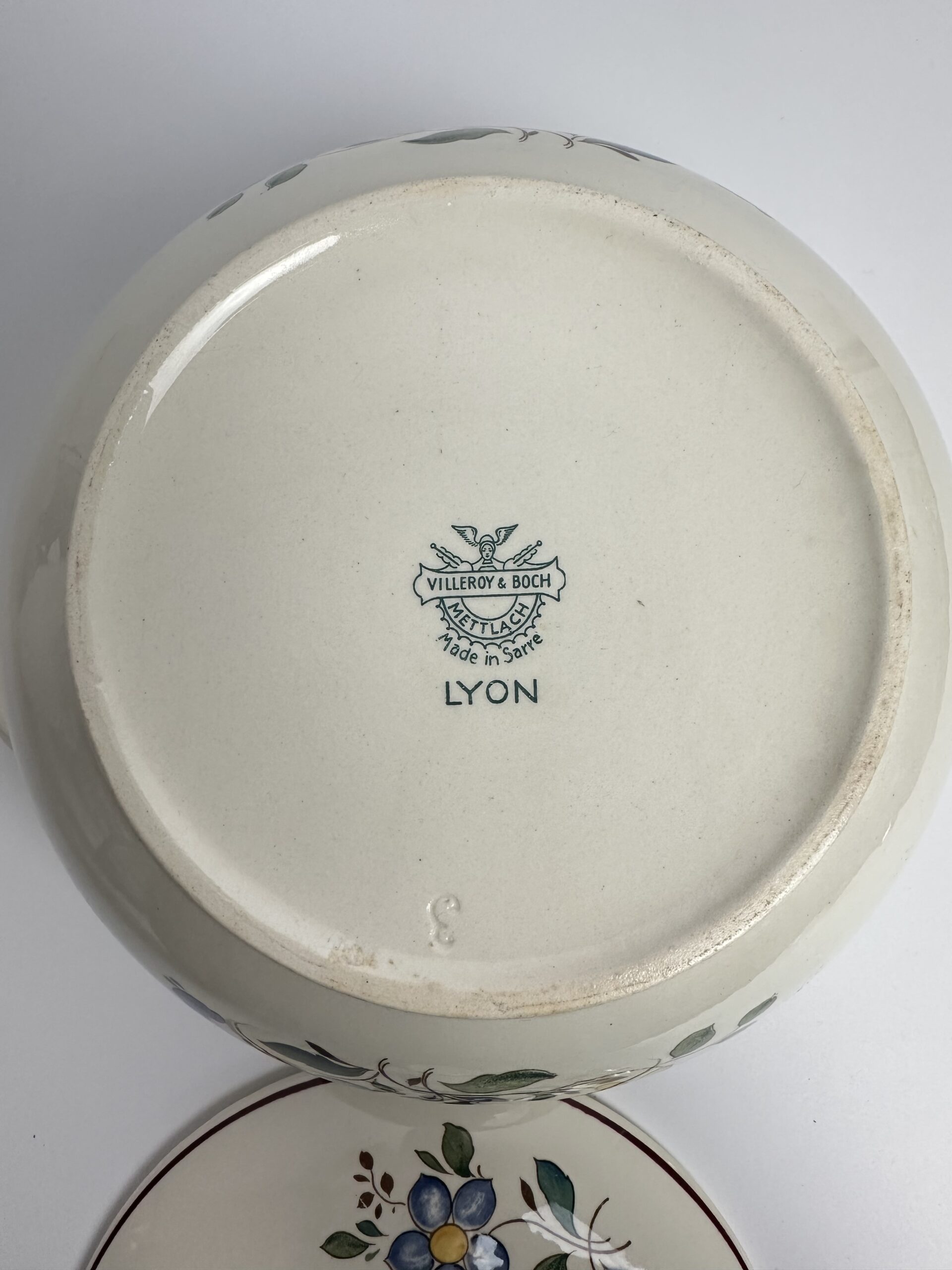 Soupière Lyon Villeroy et Boch fleurie – Image 7