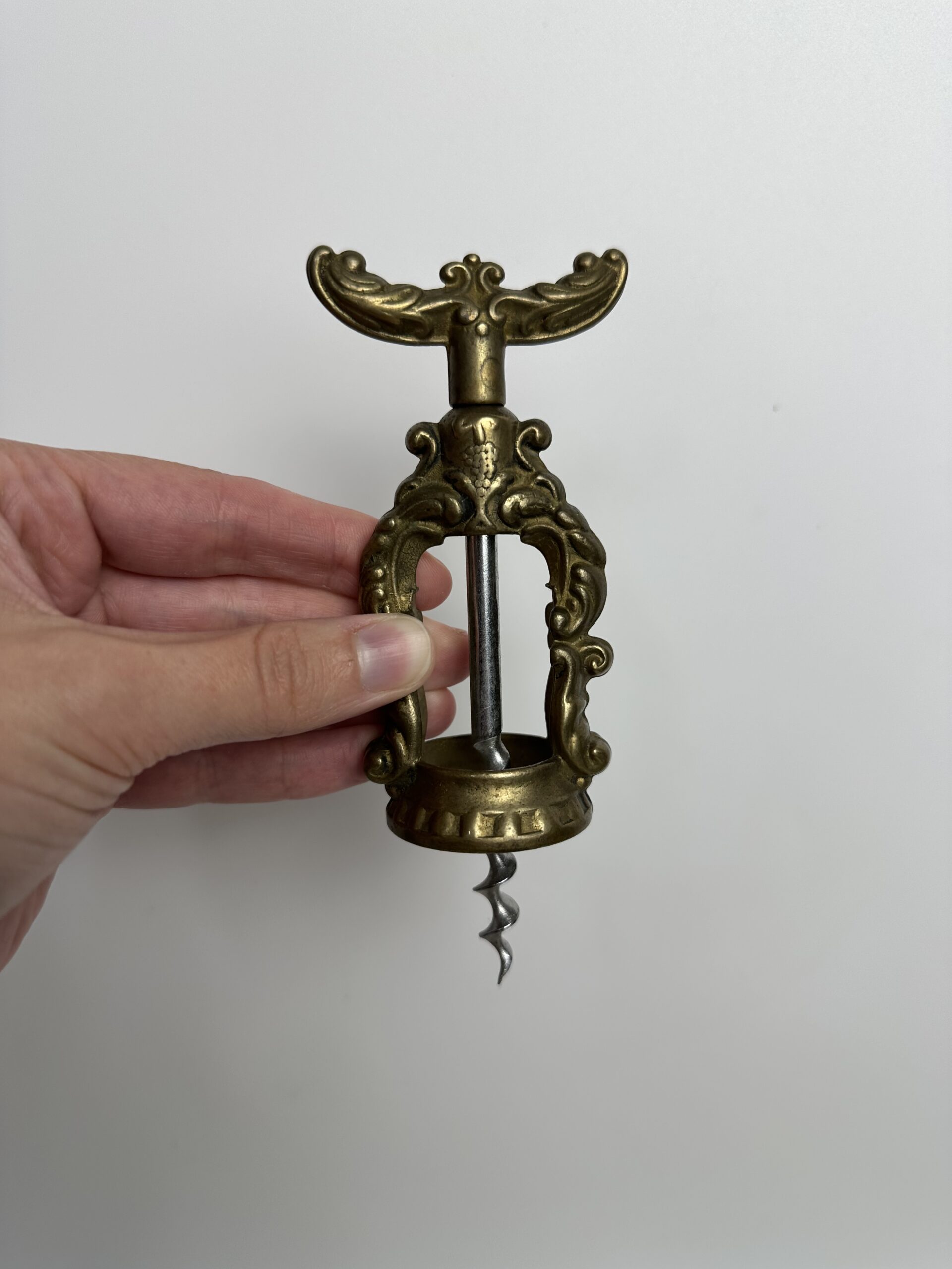 Tire-bouchon vintage en laiton années 60 – Image 2