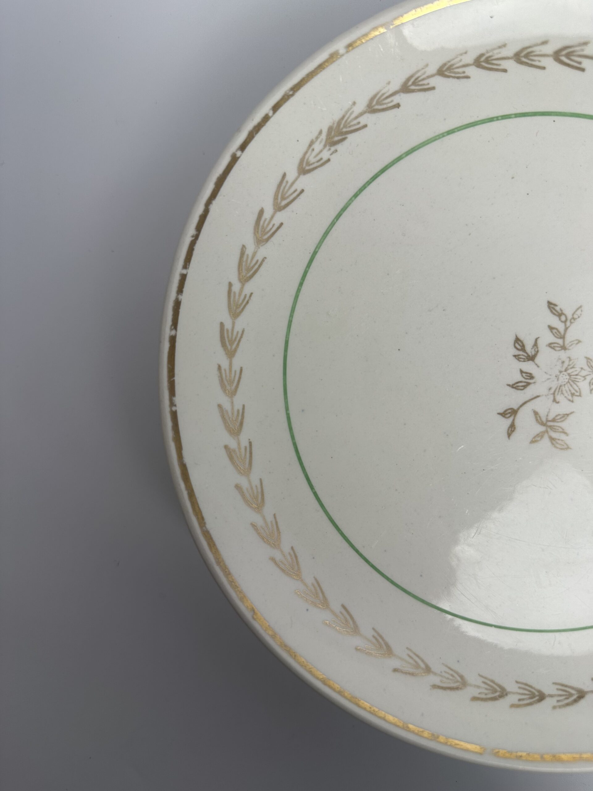 7 assiettes à dessert Gien Colmar – Image 3