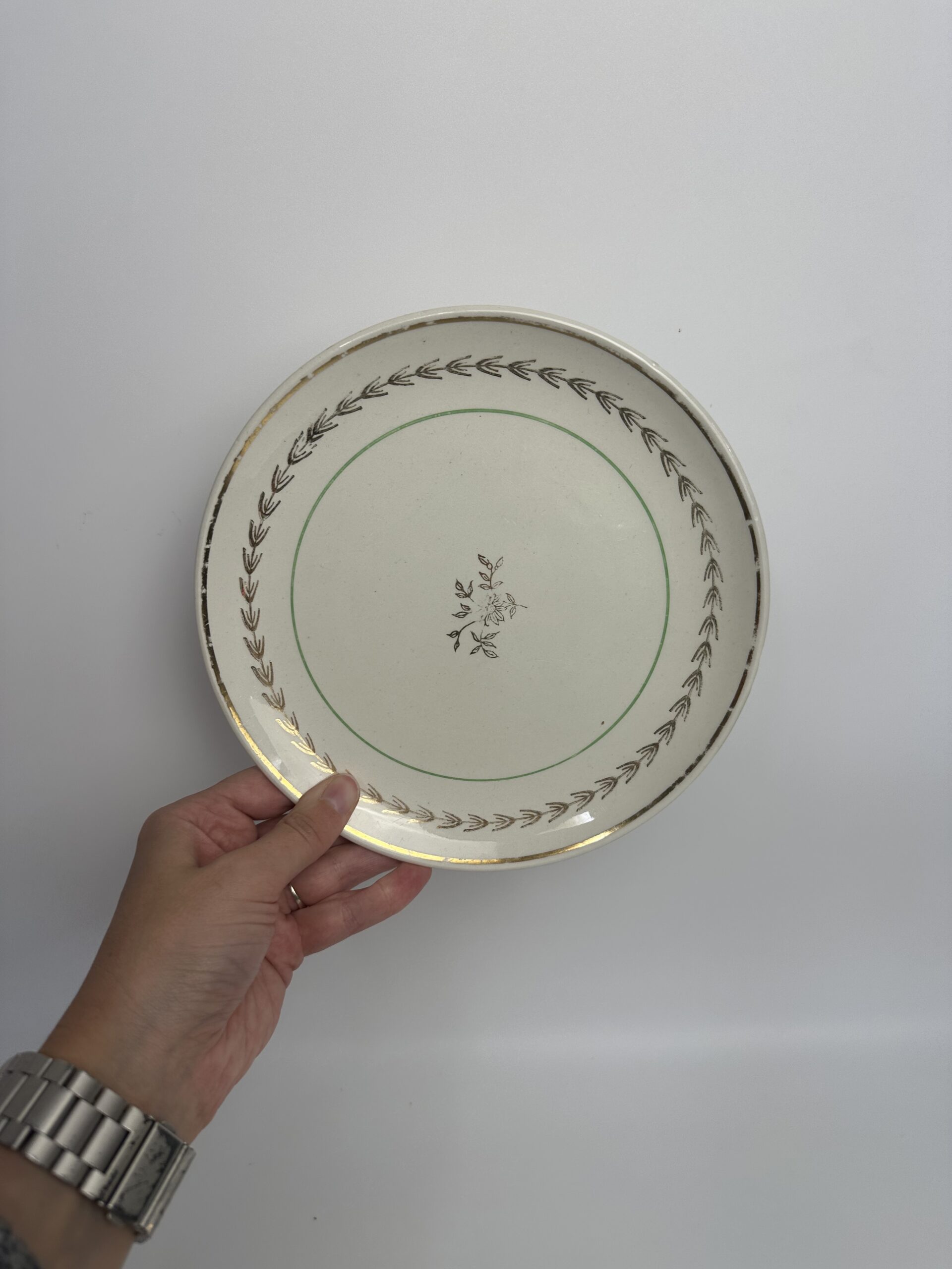 7 assiettes à dessert Gien Colmar – Image 5