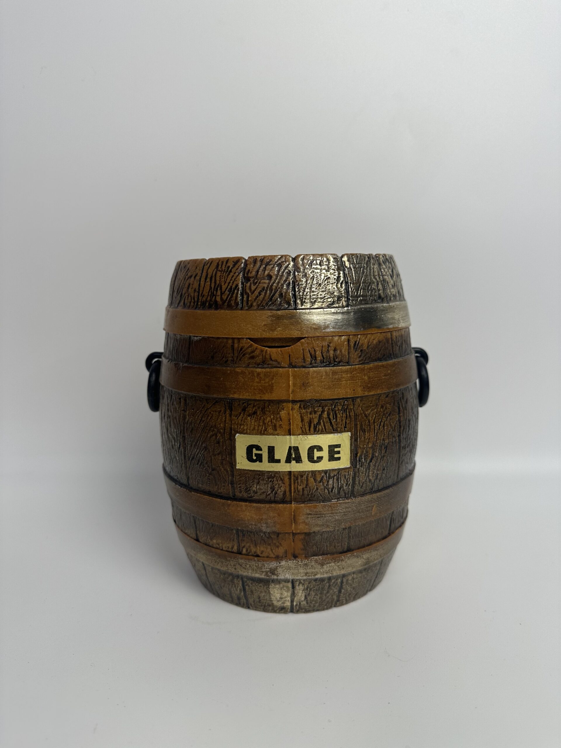 Seau à glaçons vintage tonneau – Image 2