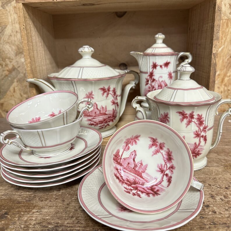 Service à thé B&C Limoges Bernardaud Limoges